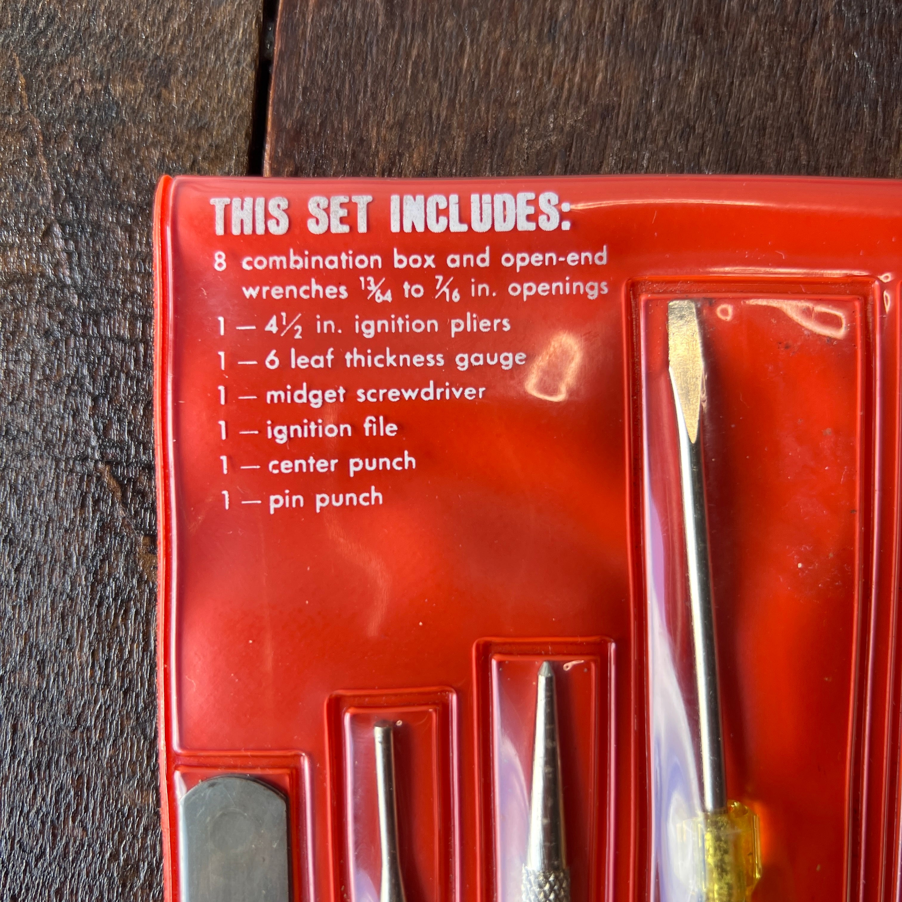 Unknown 14-Piece Ignition Wrench & Tool Set (USA) Gear Up