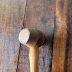 Unknown Unknown 2.14 lb. Brass Mallet Non-Marring Hammer Gear Up