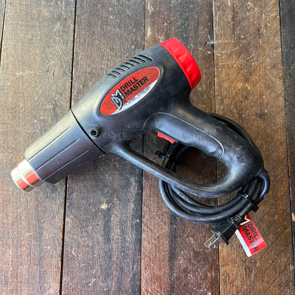Drill Master 1500W Dual Temperature Heat Gun Gear Up