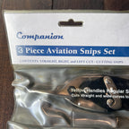 Companion Companion 3 Piece Aviation Snips Set 930369 New Gear Up