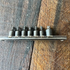 Unknown 7-Piece 1/4 Inch Drive Torx Bit Socket Set with 3/8 Inch Adapter Gear Up