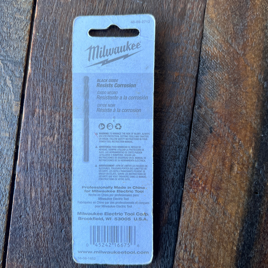 Milwaukee Milwaukee 3/32 in. Thunderbolt Black Oxide Drill Bit (2 Pack) Gear Up