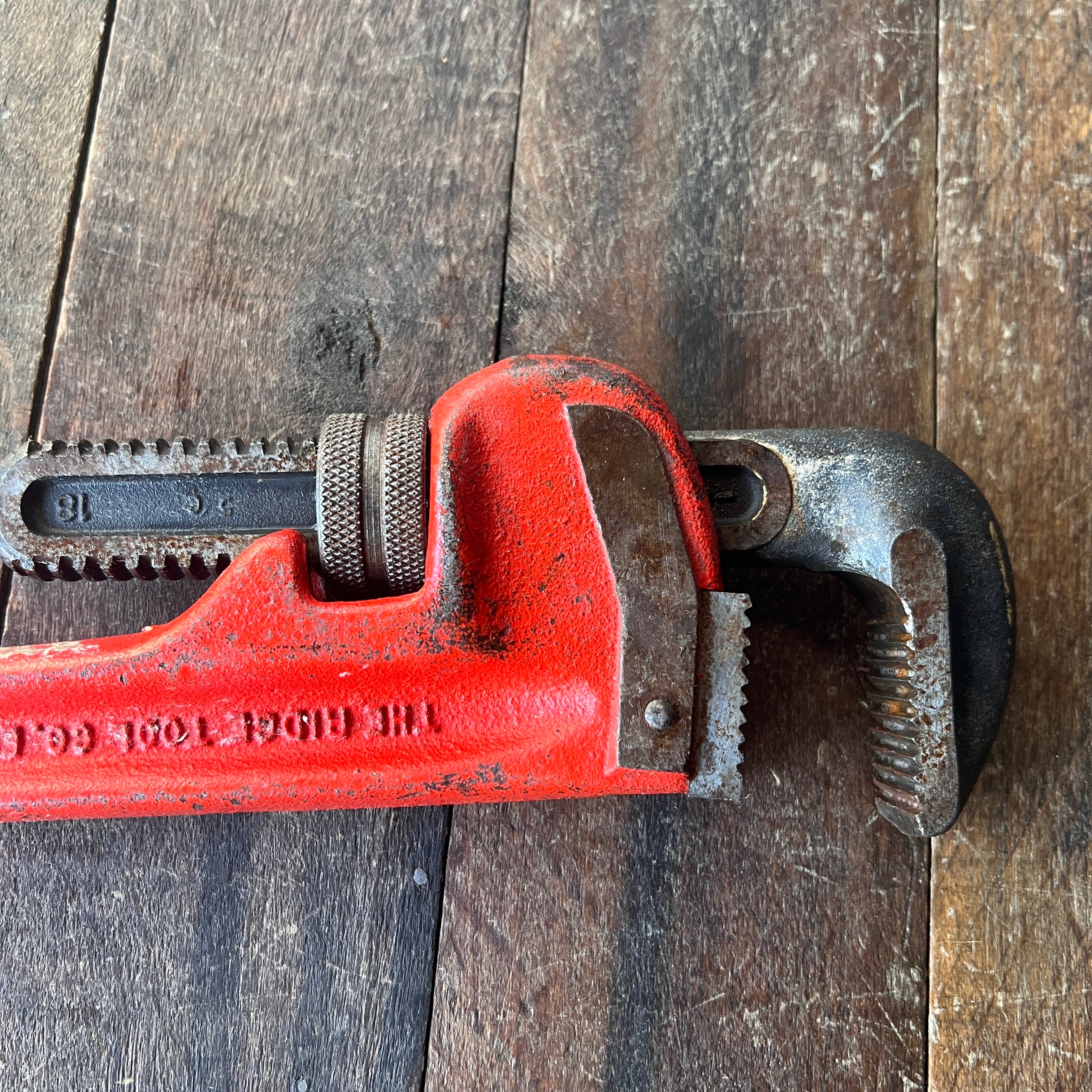 RIDGID RIDGID 18-Inch Heavy Duty Straight Pipe Wrench (USA) Gear Up