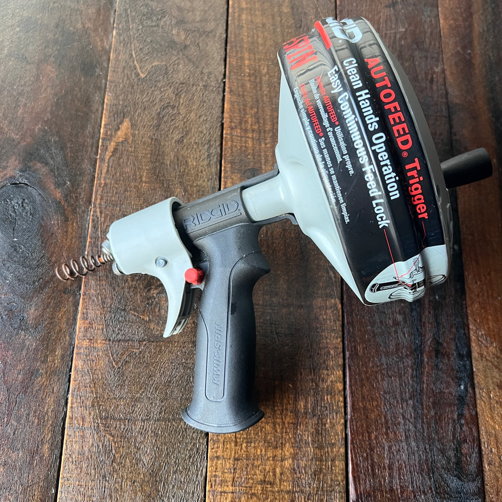 RIDGID RIDGID Kwik-Spin Hand Spinner Drain Auger Gear Up