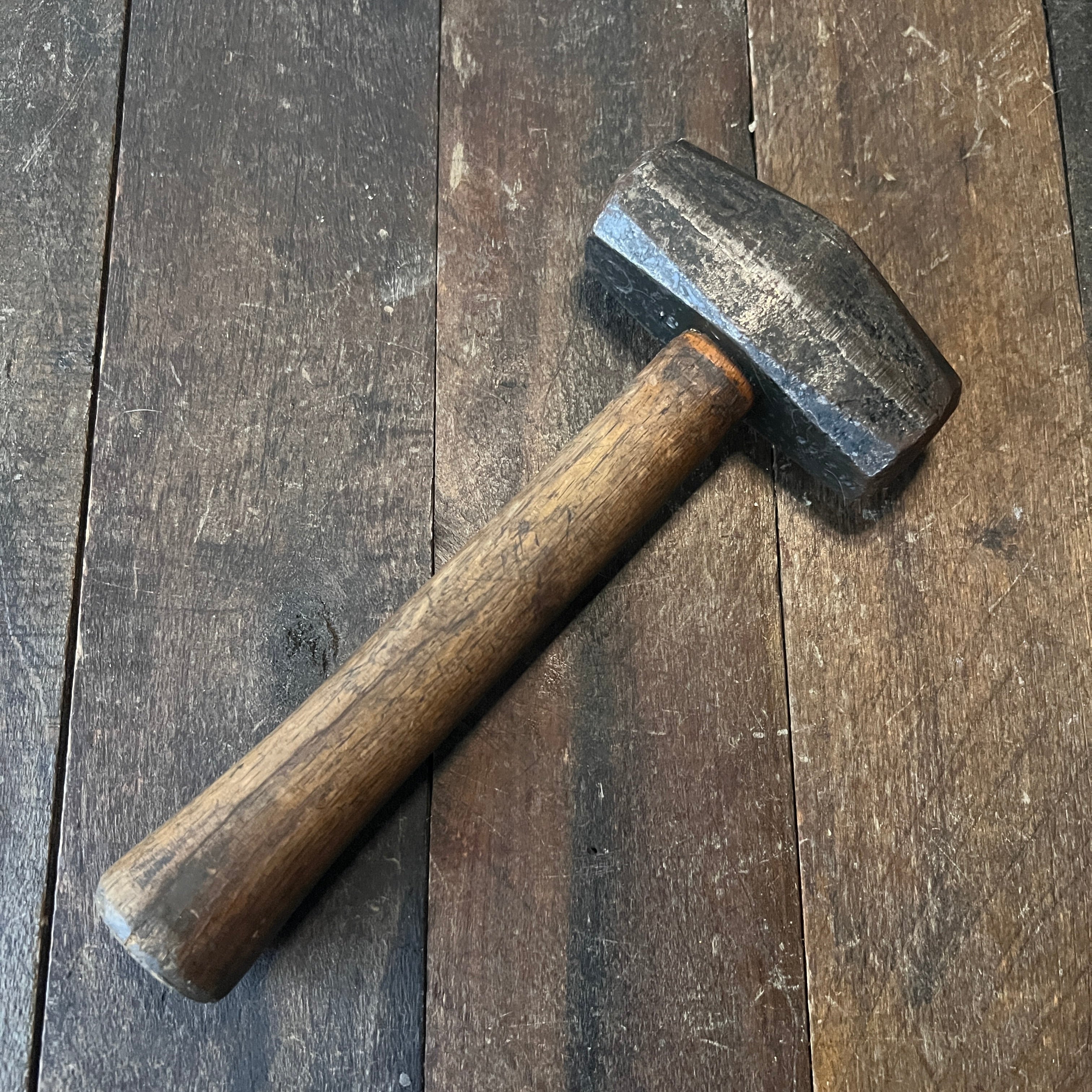 Unknown 3 lb Engineer's Drilling Sledge Hammer