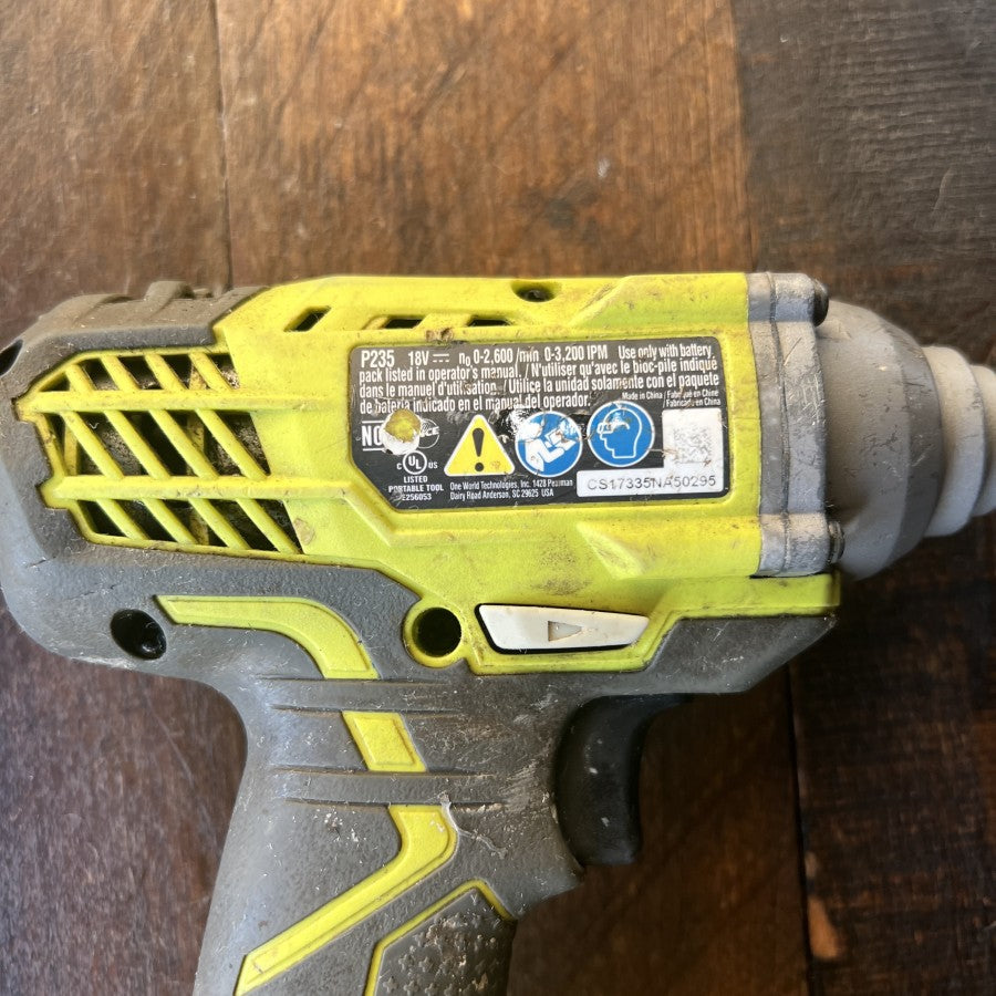 Ryobi Ryobi P235 18V ONE+ Impact Driver (Tool Only) Gear Up