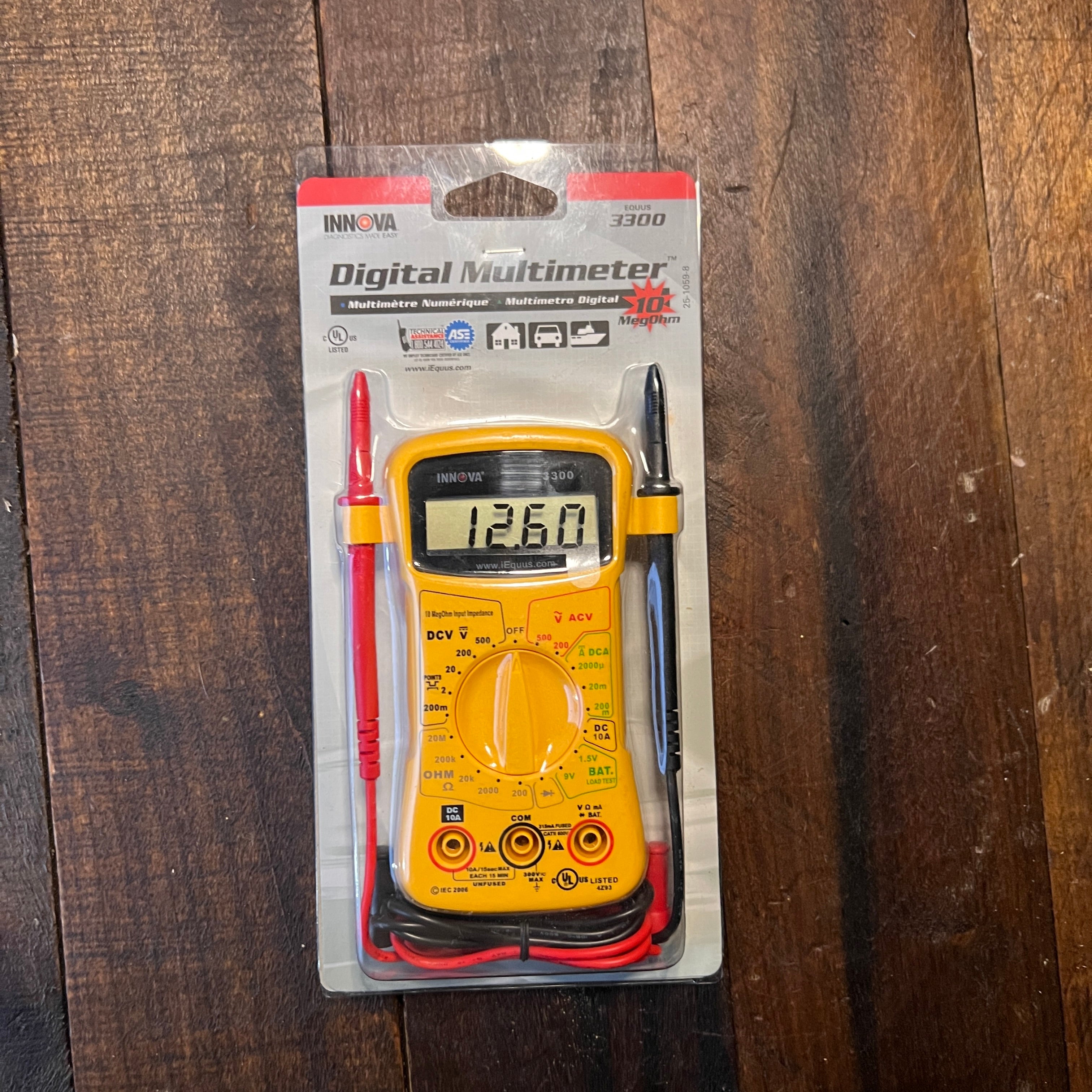 Other INNOVA 3300 Digital Multimeter Electrical Auto Household Test Gear Up