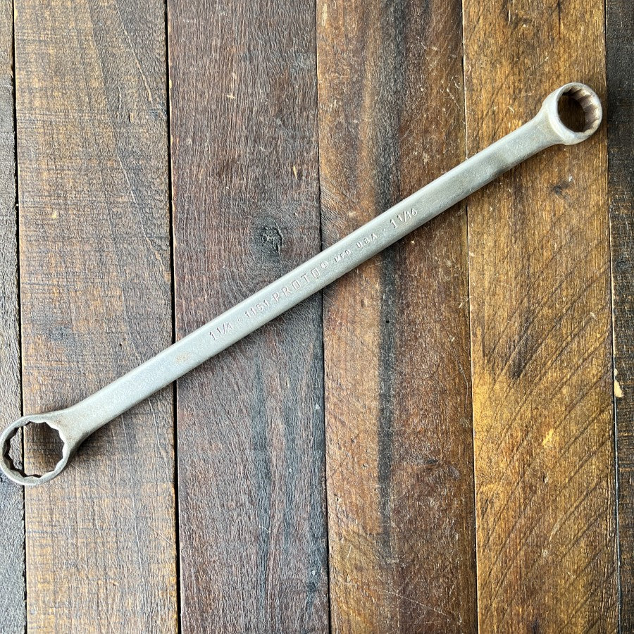 Proto Proto 1151 Double Box Wrench 1-1/16 x 1-1/4 Inch (USA) Gear Up