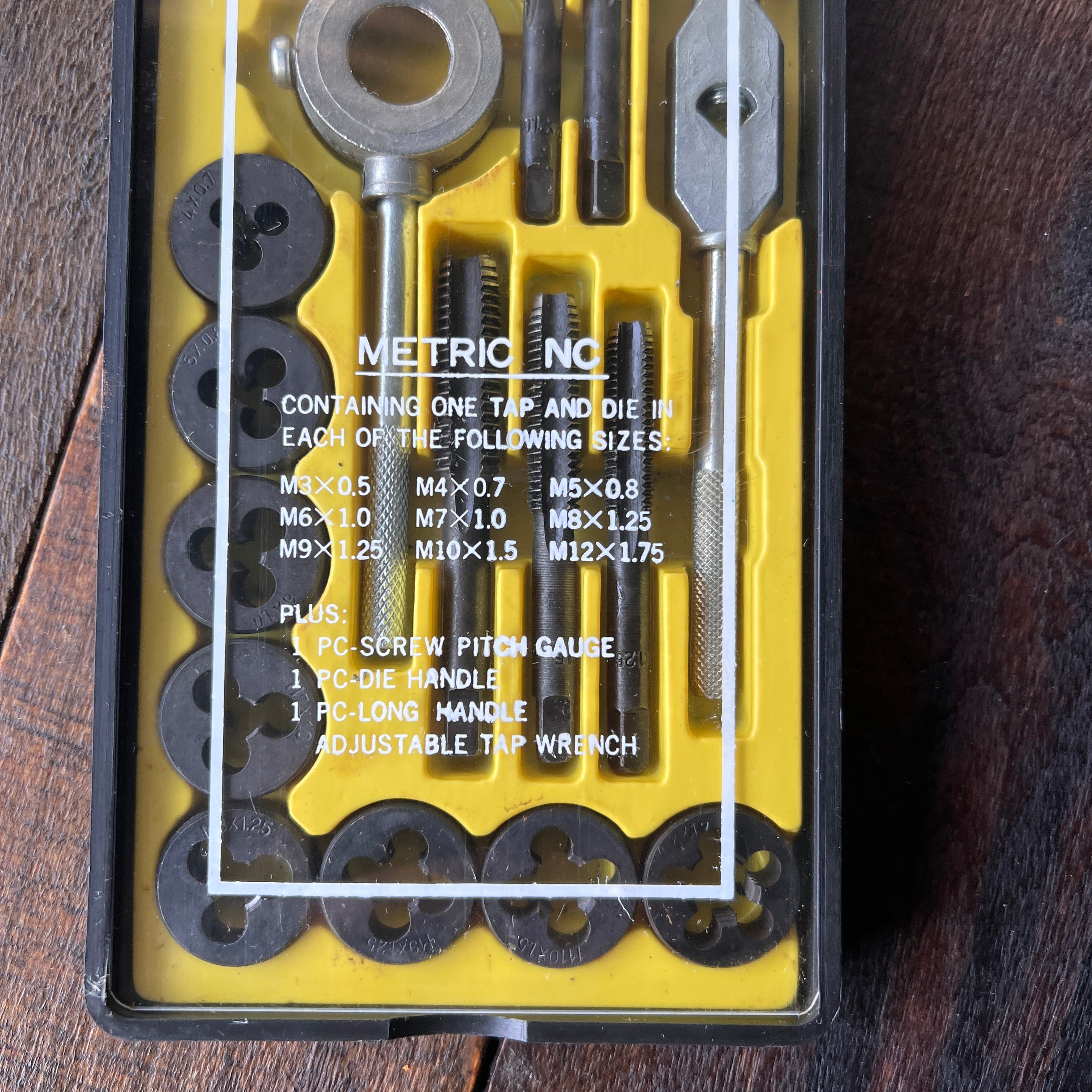 Western Auto Western Auto 21 Piece Tap and Die Set Metric Inch Gear Up