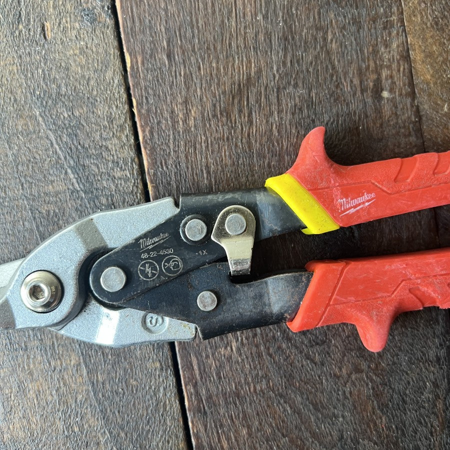 Milwaukee 48-22-4530 10 Inch Straight Cut Aviation Tin Snips
