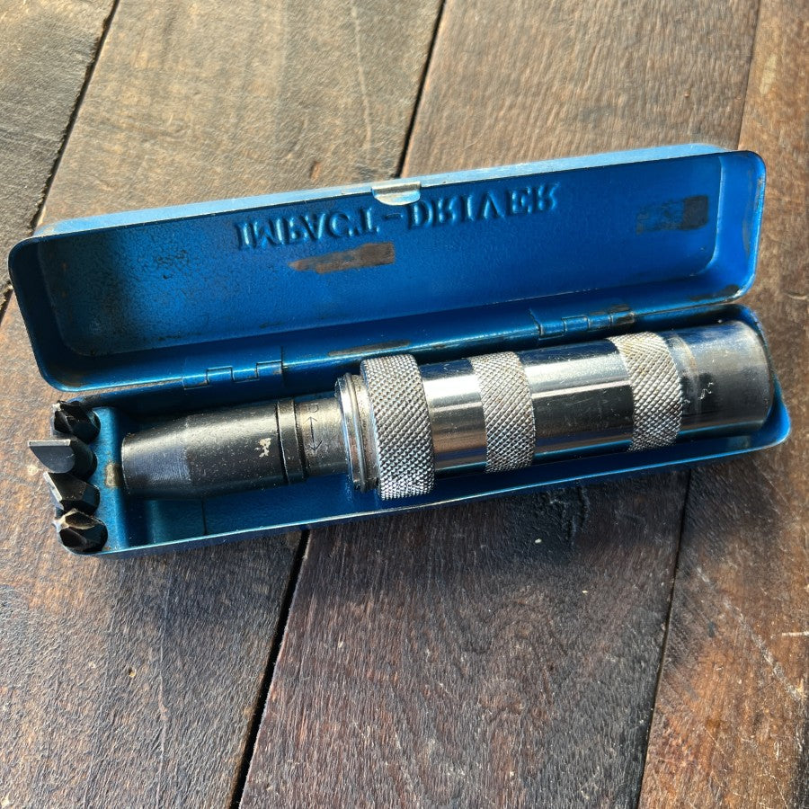 Unknown Manual Impact Driver Set with Bits Gear Up