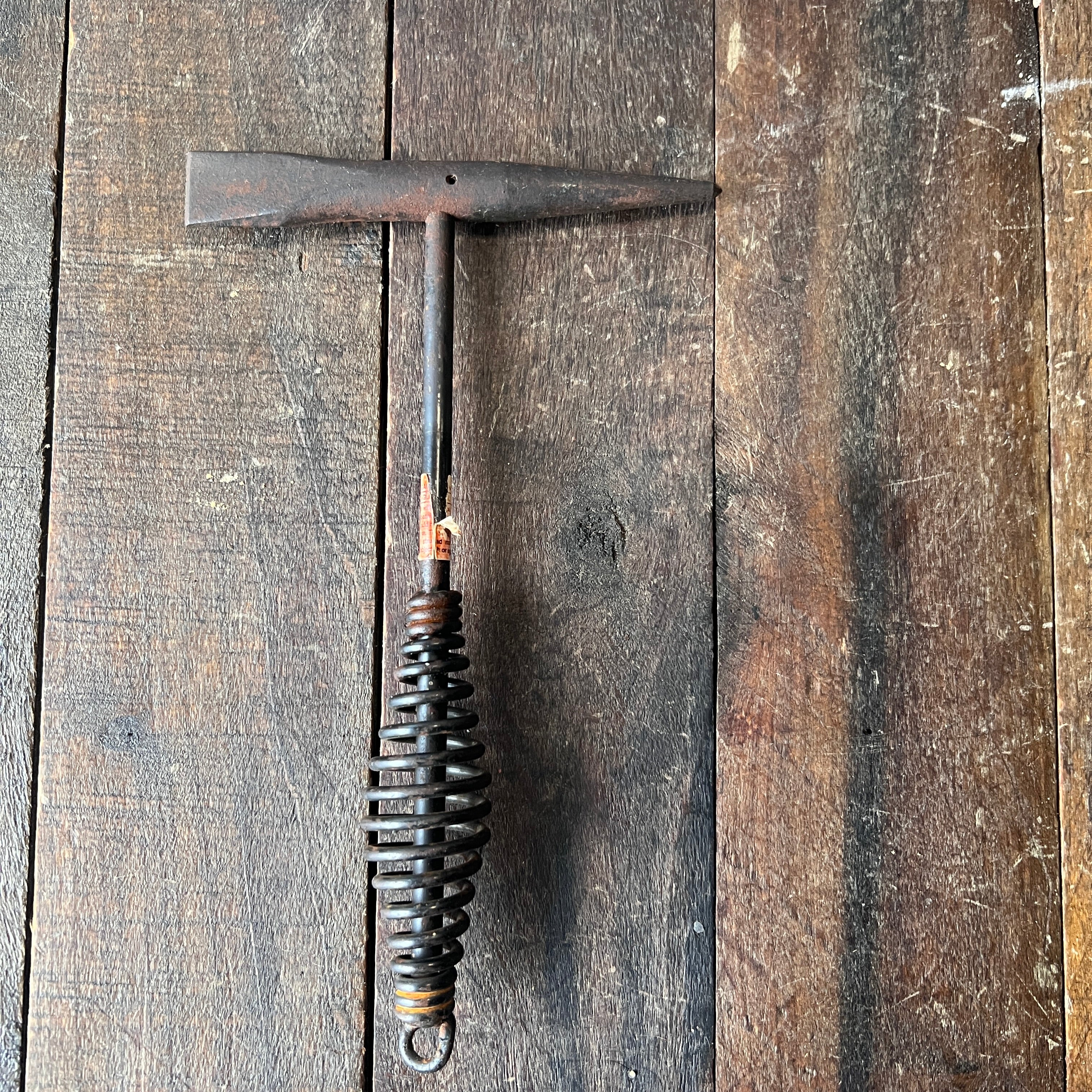 Unknown Welding Chipping Hammer with Spring Handle