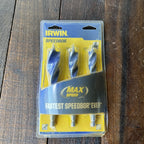 Irwin Irwin Speedbor Max Speed 3 Piece Drill Bit Set Gear Up
