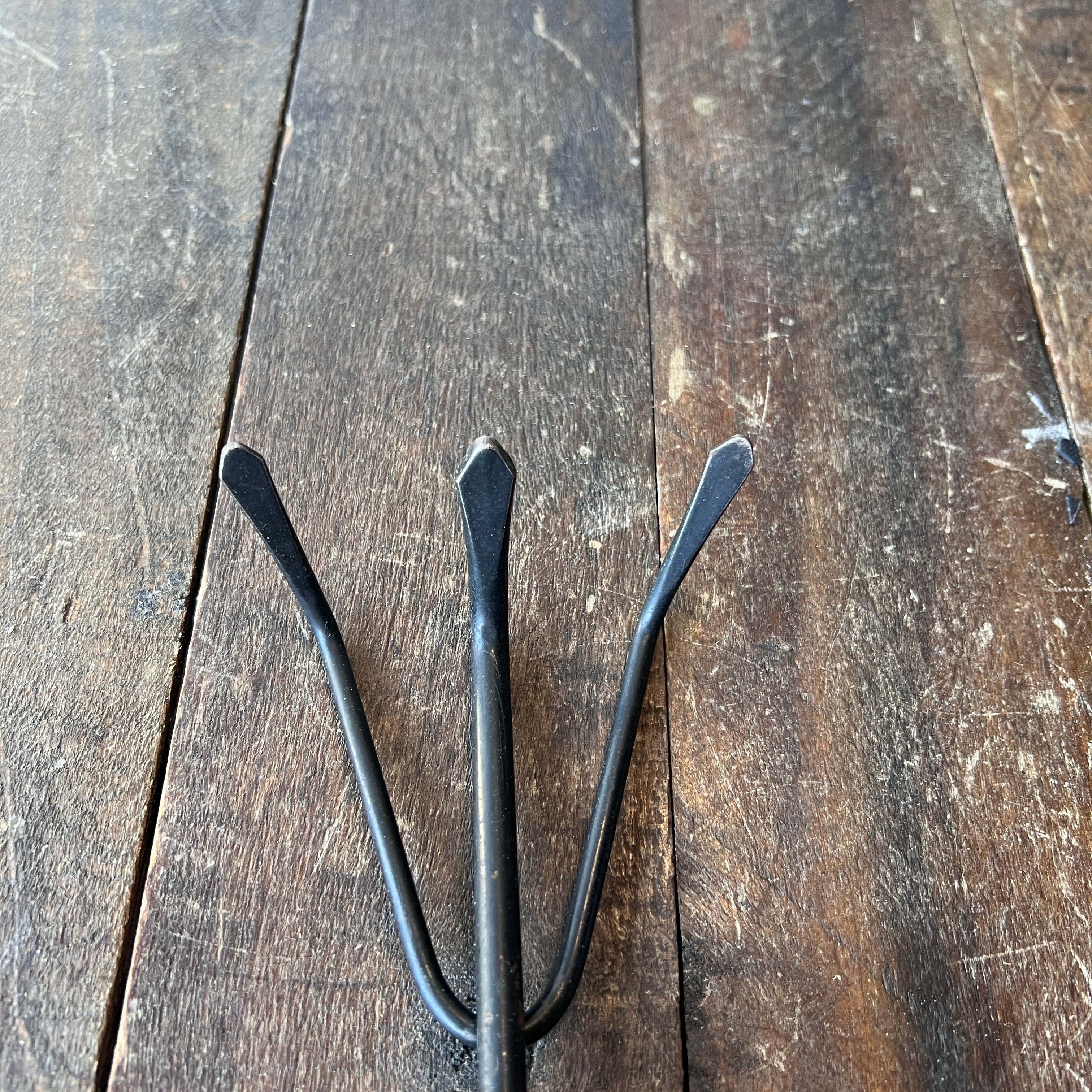 Unknown 3-Tine Hand Cultivator Garden Rake Gear Up