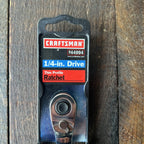 Craftsman 944994 1/4 Inch Drive Thin Profile Ratchet (USA)
