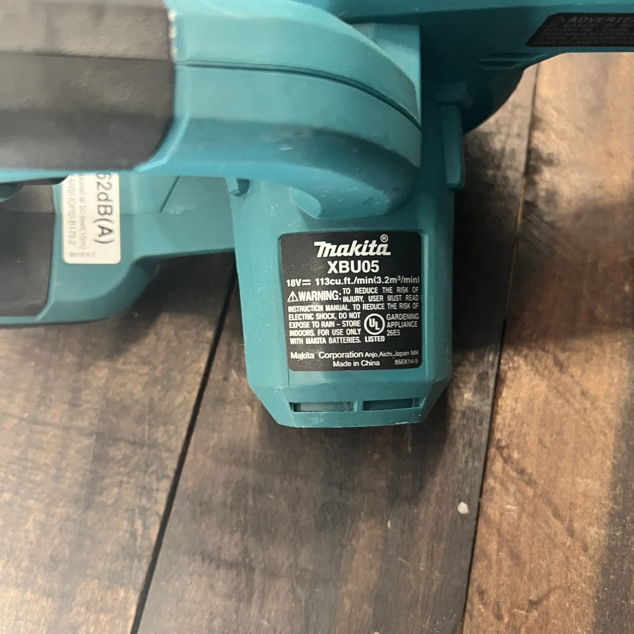 Makita XBU05Z 18V LXT Cordless Blower (Tool Only)