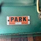 Other PARK Vintage Metal Toolbox Model 802 Green Gear Up