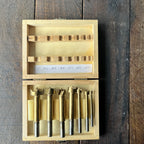 Other Drill Master 01903 7 Piece Titanium Forstner Bit Set Gear Up