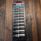 Other Power Torque 10 Piece 3/8 Inch Drive Deep Spline Socket Set Gear Up