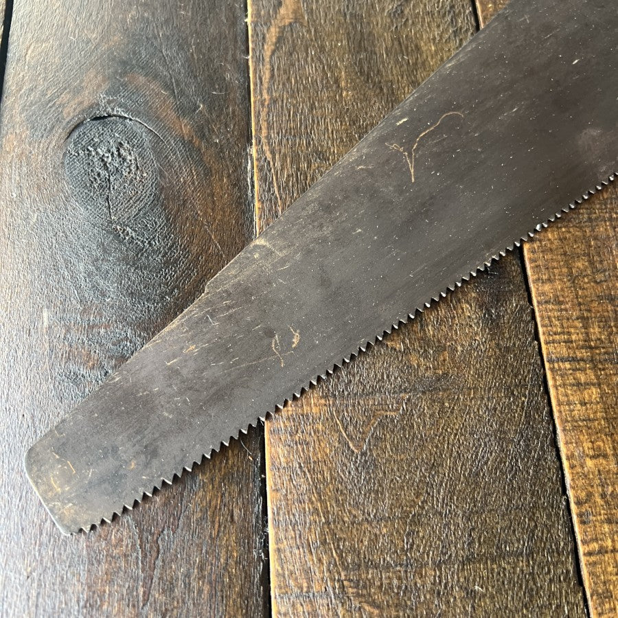 Other Henry Disston & Sons No. 12 Antique Hand Saw Gear Up