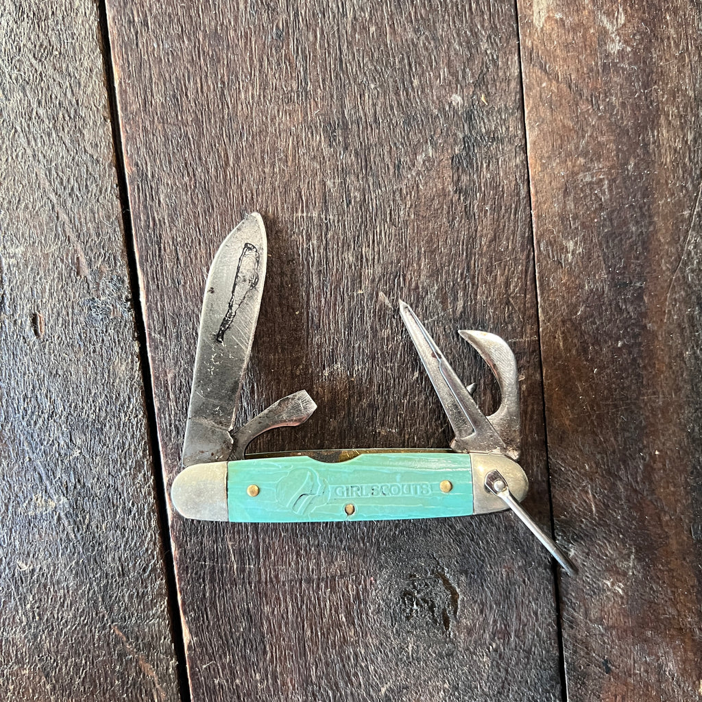 Imperial Vintage Official Girl Scouts Pocket Knife Multi-Tool