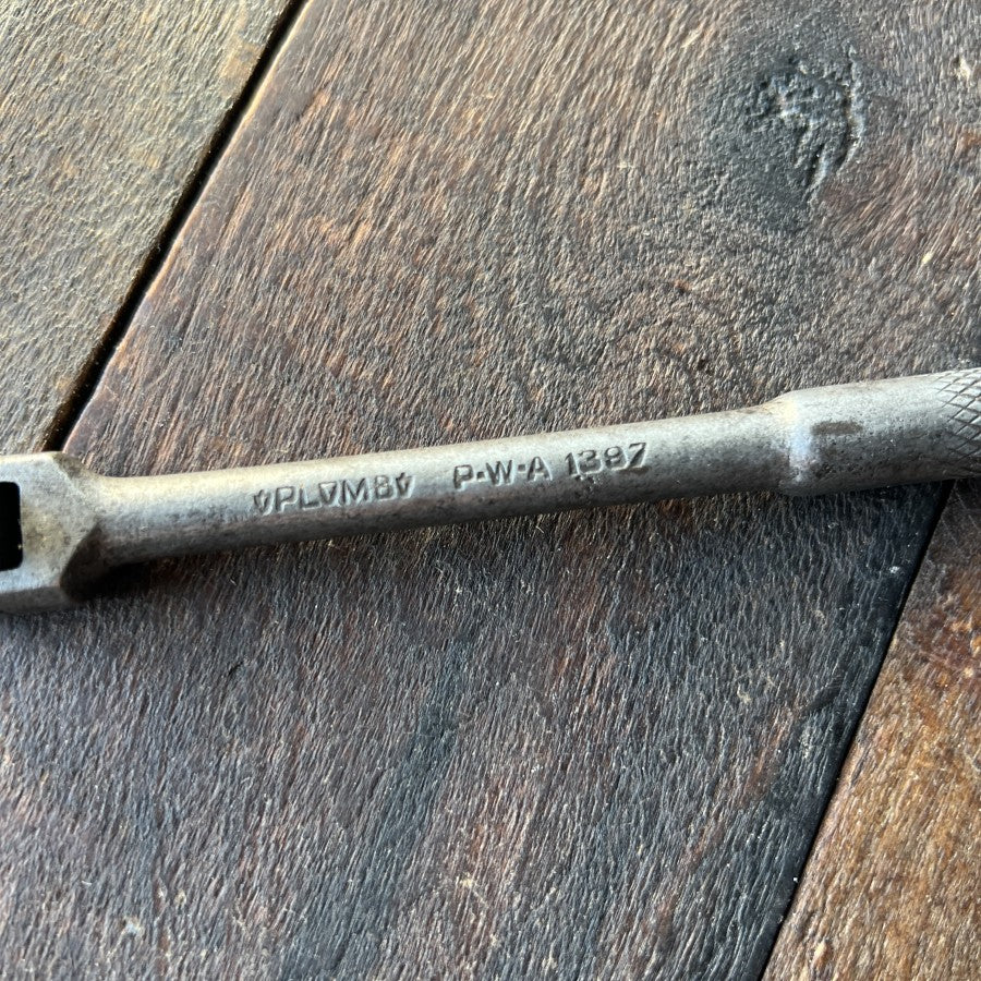 Vintage PLUMB PWA1397 Mini Breaker Bar 9/32 Inch Drive