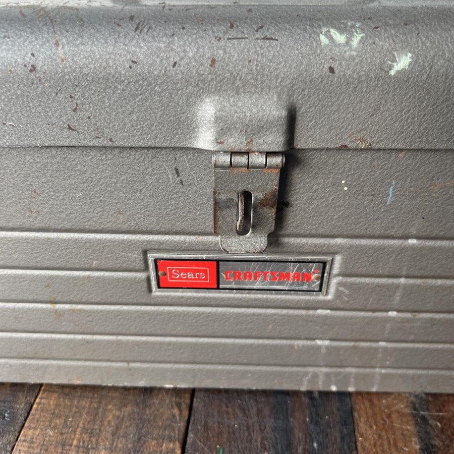Craftsman Sears Craftsman Vintage Metal Toolbox Gear Up