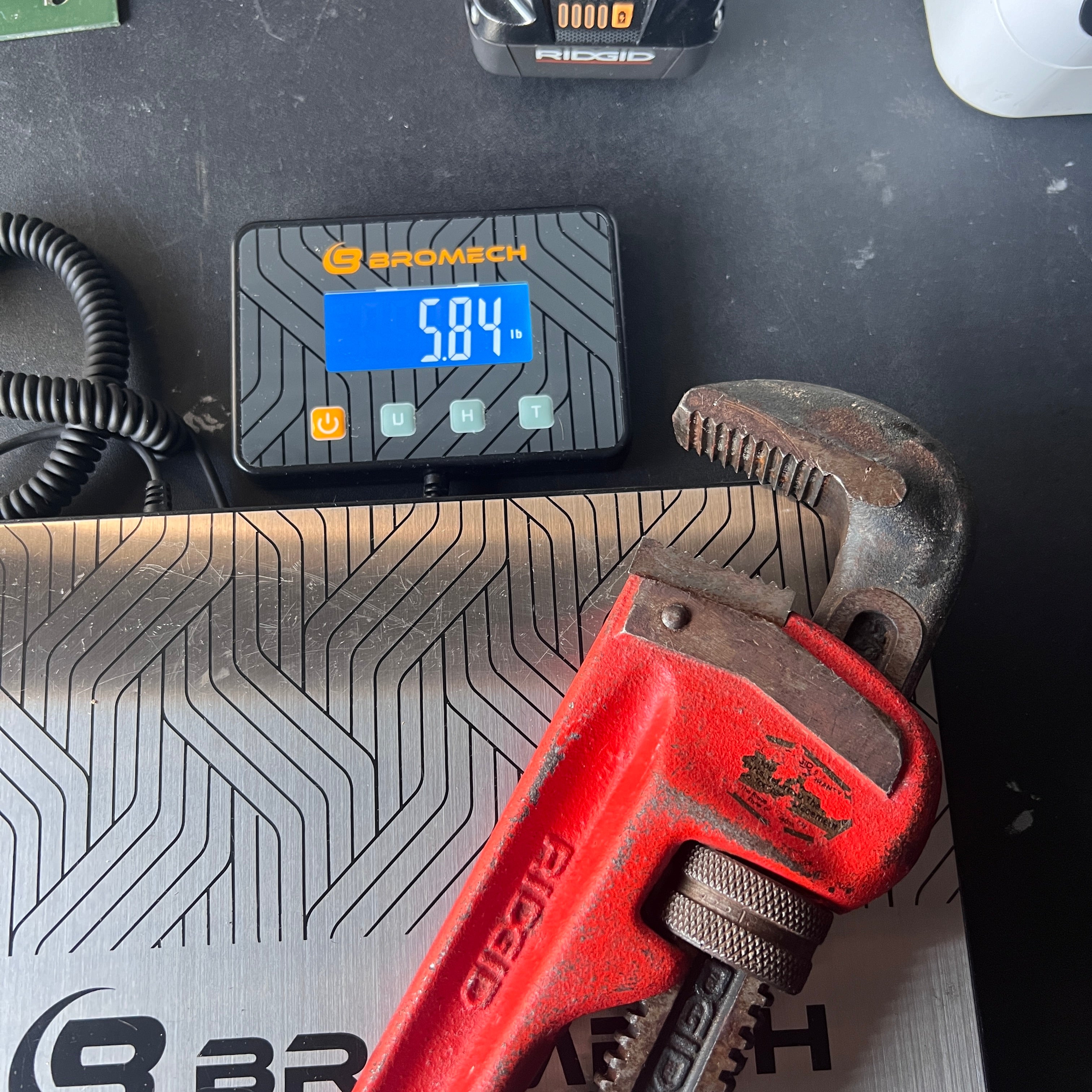 RIDGID RIDGID 18-Inch Heavy Duty Straight Pipe Wrench (USA) Gear Up