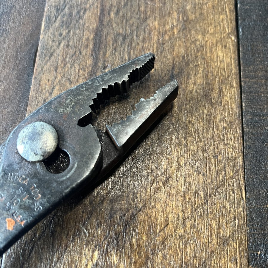 Utica Tools 511 Vintage Lineman Slip Joint Pliers (USA)