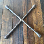 Unknown 4-Way Automotive Lug Wrench Tire Iron Gear Up