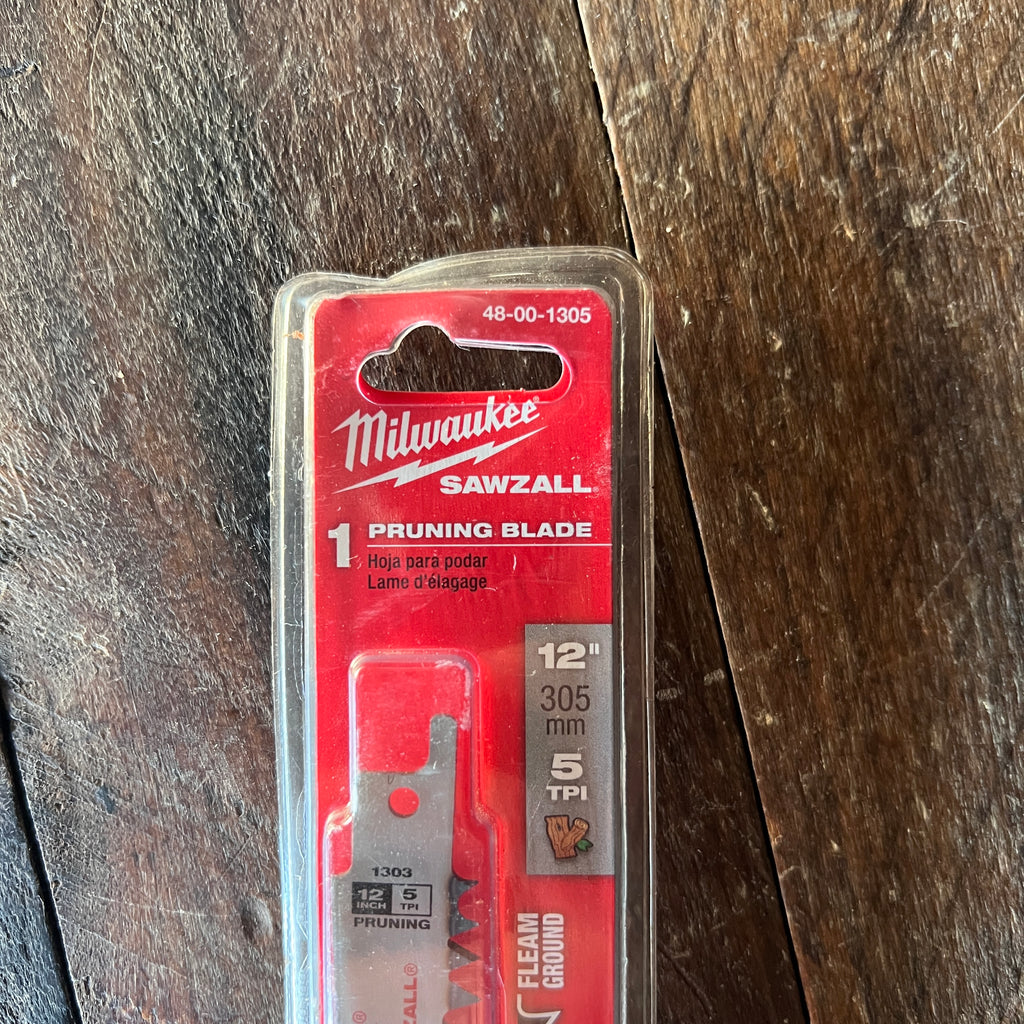 Milwaukee Milwaukee 48-00-1303 12 in. Sawzall Pruning Reciprocating Saw Blade