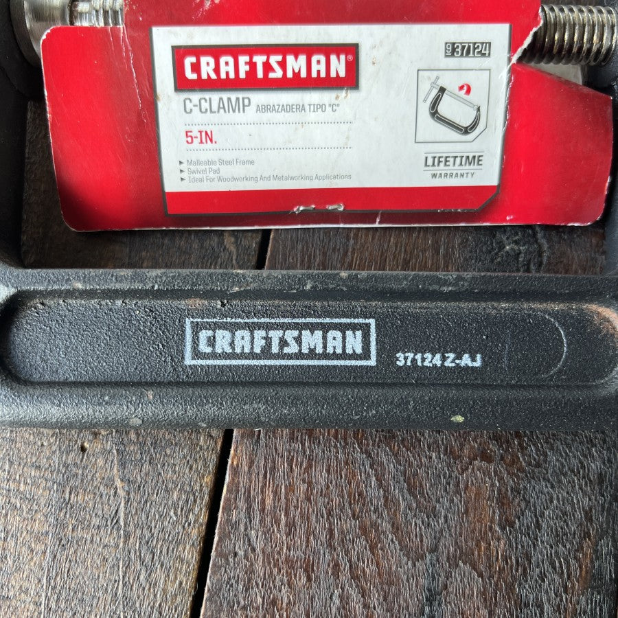 Craftsman Craftsman 5 Inch C Clamp 37124 Gear Up