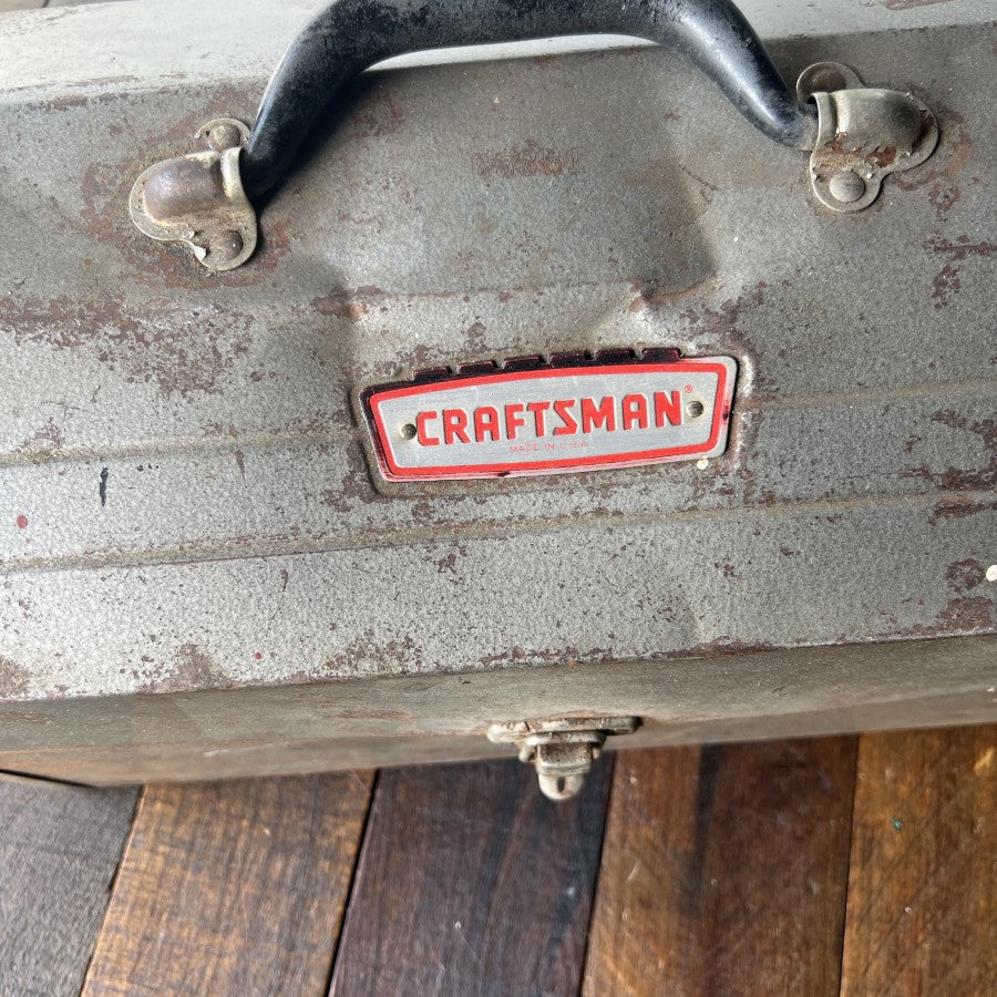Craftsman Vintage Craftsman Metal Toolbox with Cantilever Trays (USA) Gear Up