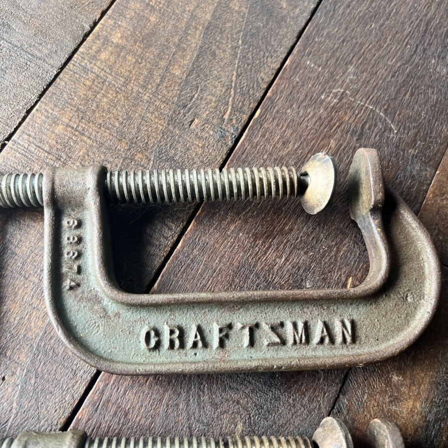 Craftsman Craftsman 66674 4 Inch Malleable C-Clamp Pair (USA) Gear Up