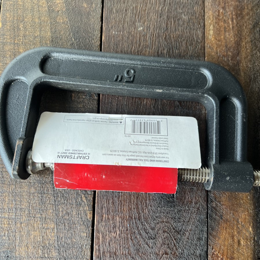 Craftsman Craftsman 5 Inch C Clamp 37124 Gear Up