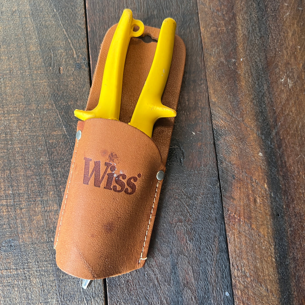 Wiss Wiss MPS-3 Straight Cut Snips with Leather Holster (USA) Gear Up
