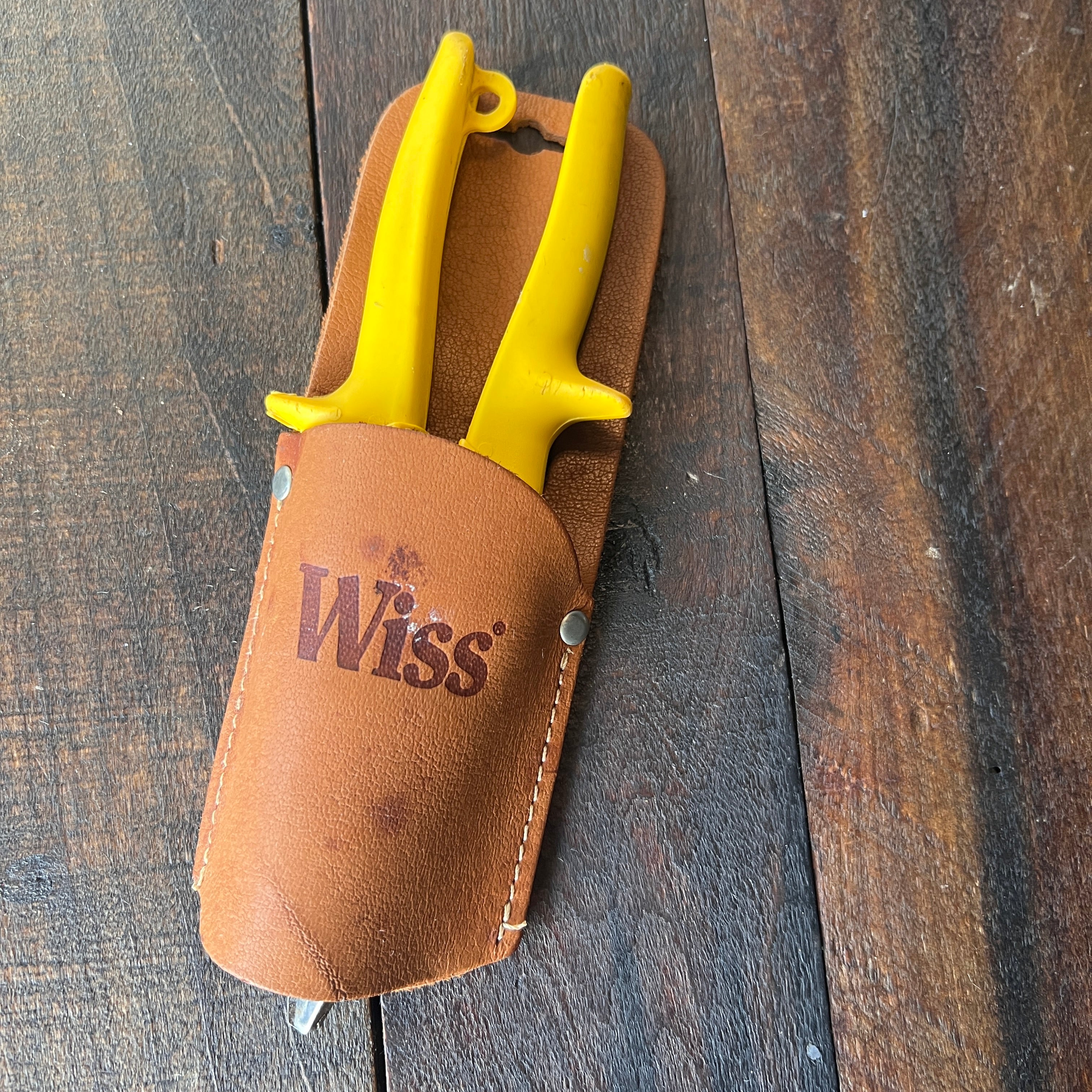 Wiss Wiss MPS-3 Straight Cut Snips with Leather Holster (USA) Gear Up