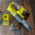 Ryobi Ryobi ONE+ P5452 18V 8-Inch Cordless Chainsaw Kit Gear Up