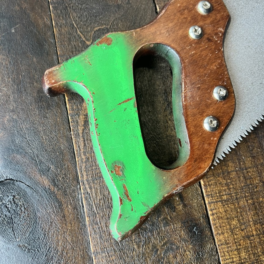 Master Mechanic Wood Wolverine Fine Tooth Hand Saw