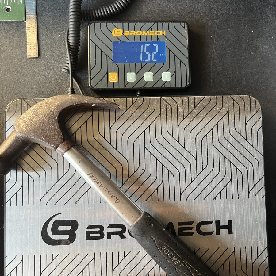 True Temper True Temper Rocket Claw Hammer 1.52 Lb Vintage (USA) Gear Up