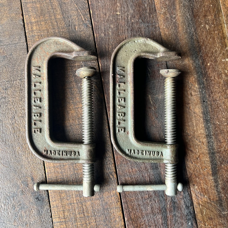 Craftsman Craftsman 66674 4 Inch Malleable C-Clamp Pair (USA) Gear Up