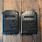 DeWalt DeWalt DCB207 20V MAX Compact 1.3Ah Lithium Ion Batteries Pair Gear Up