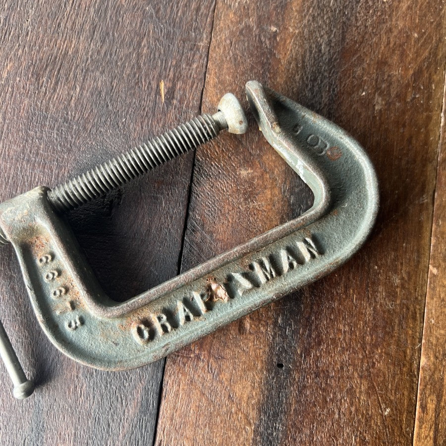 Vintage Craftsman 3 Inch C Clamp 66318 (USA)