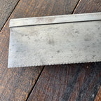 Unknown Vintage Wood Handle Dovetail Hand Saw Gear Up
