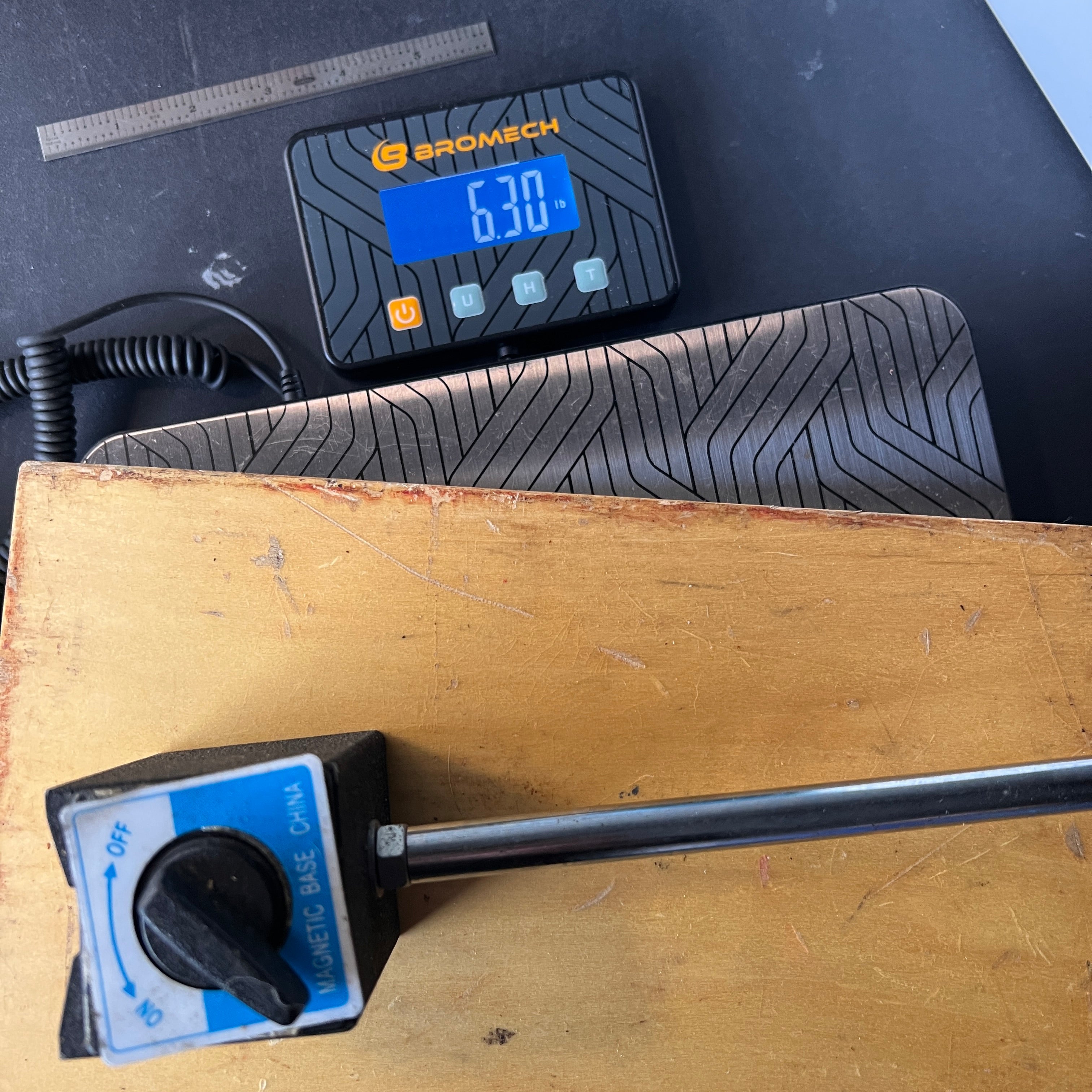 Unknown Precision Dial Indicator Gauge with Magnetic Base Stand Gear Up