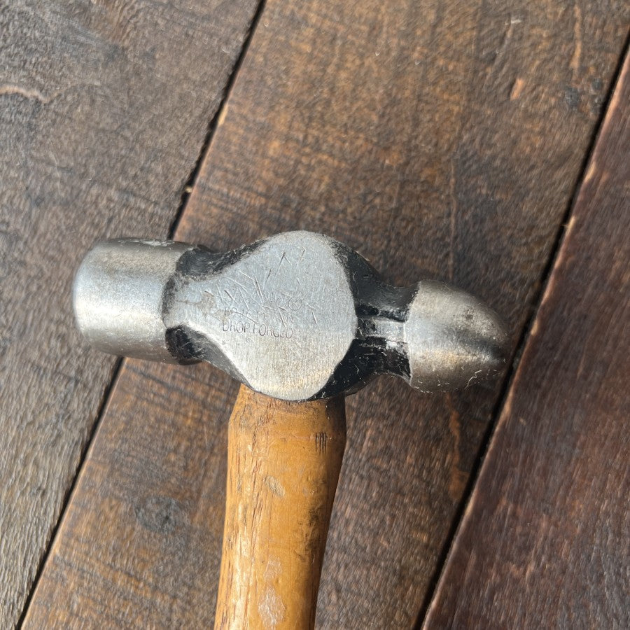 Great Neck Ball Peen Hammer with Hickory Handle 1.25lb
