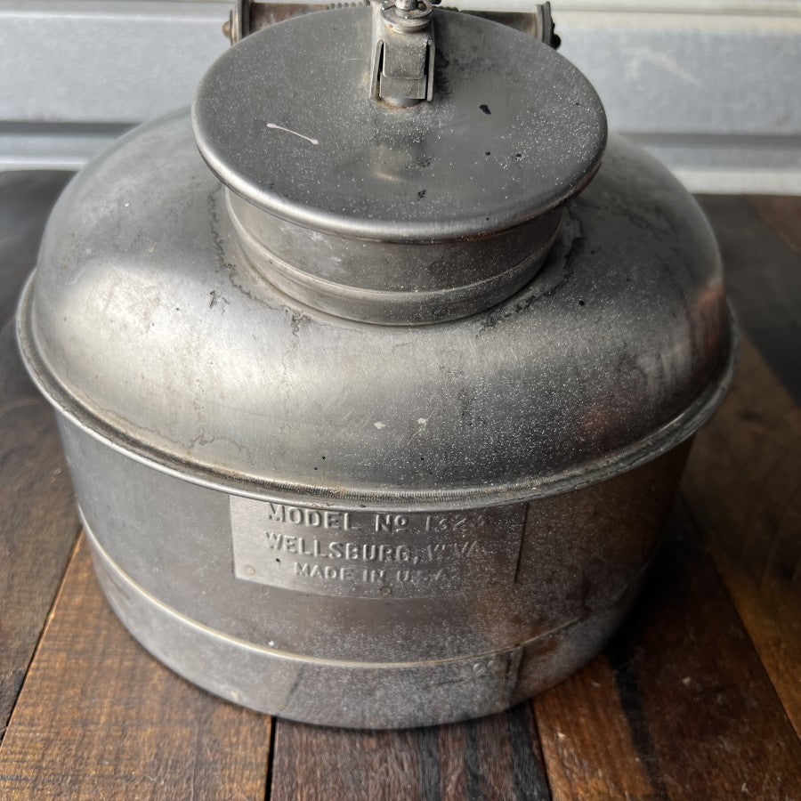 Other Eagle 1323 2.5 Gallon Metal Disposal Safety Can, Flame Arrester, Stainless Steel Gear Up