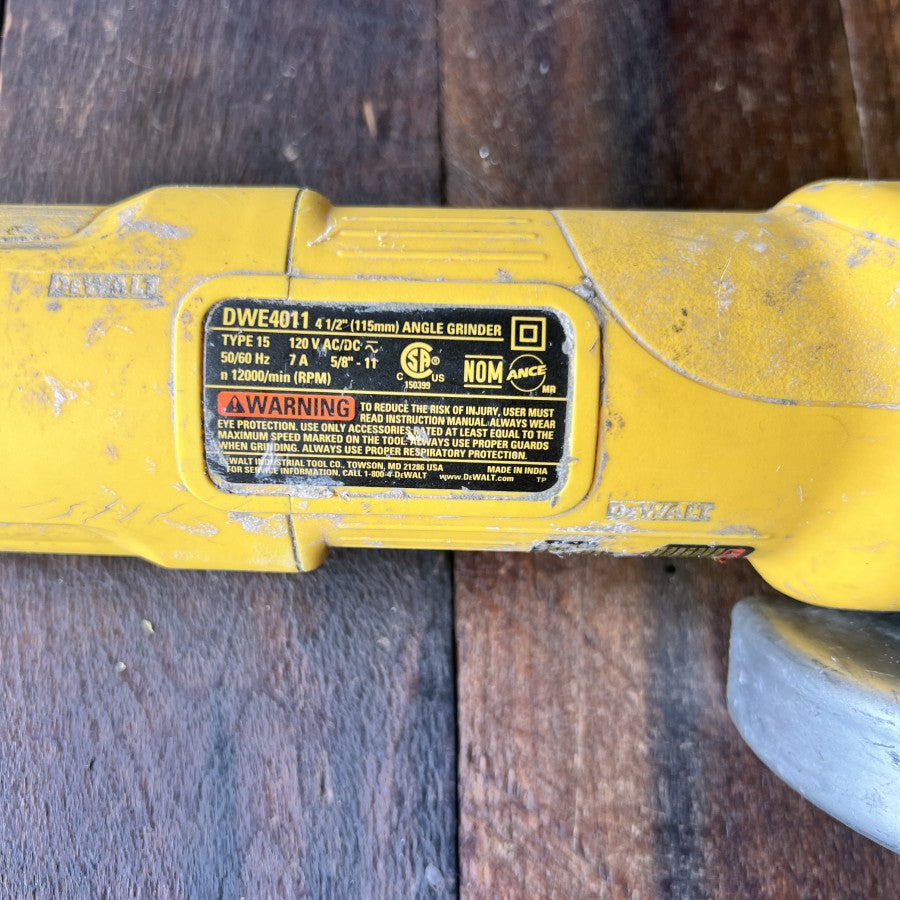 DeWalt DeWalt DCG412 20V Cordless 4-1/2-Inch Angle Grinder (Tool Only) Gear Up