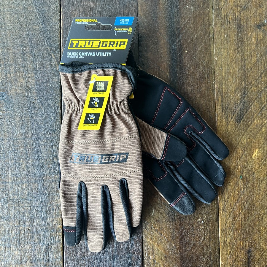 Other TRUE GRIP Duck Canvas Utility Gloves Medium Gear Up