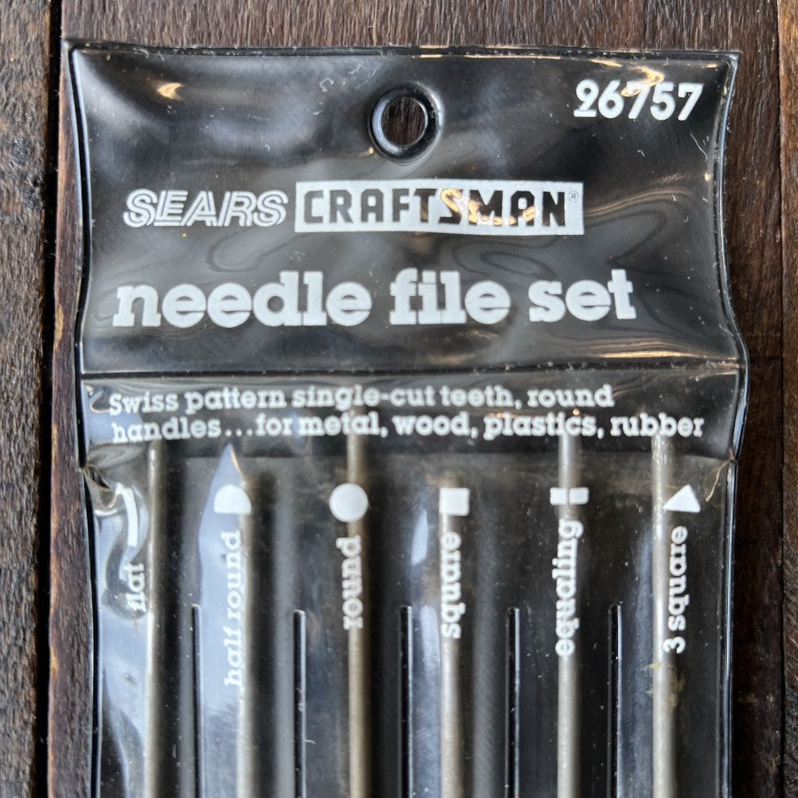 Craftsman 36757 Six Piece 5-1/2 Inch Needle File Set (Switzerland)
